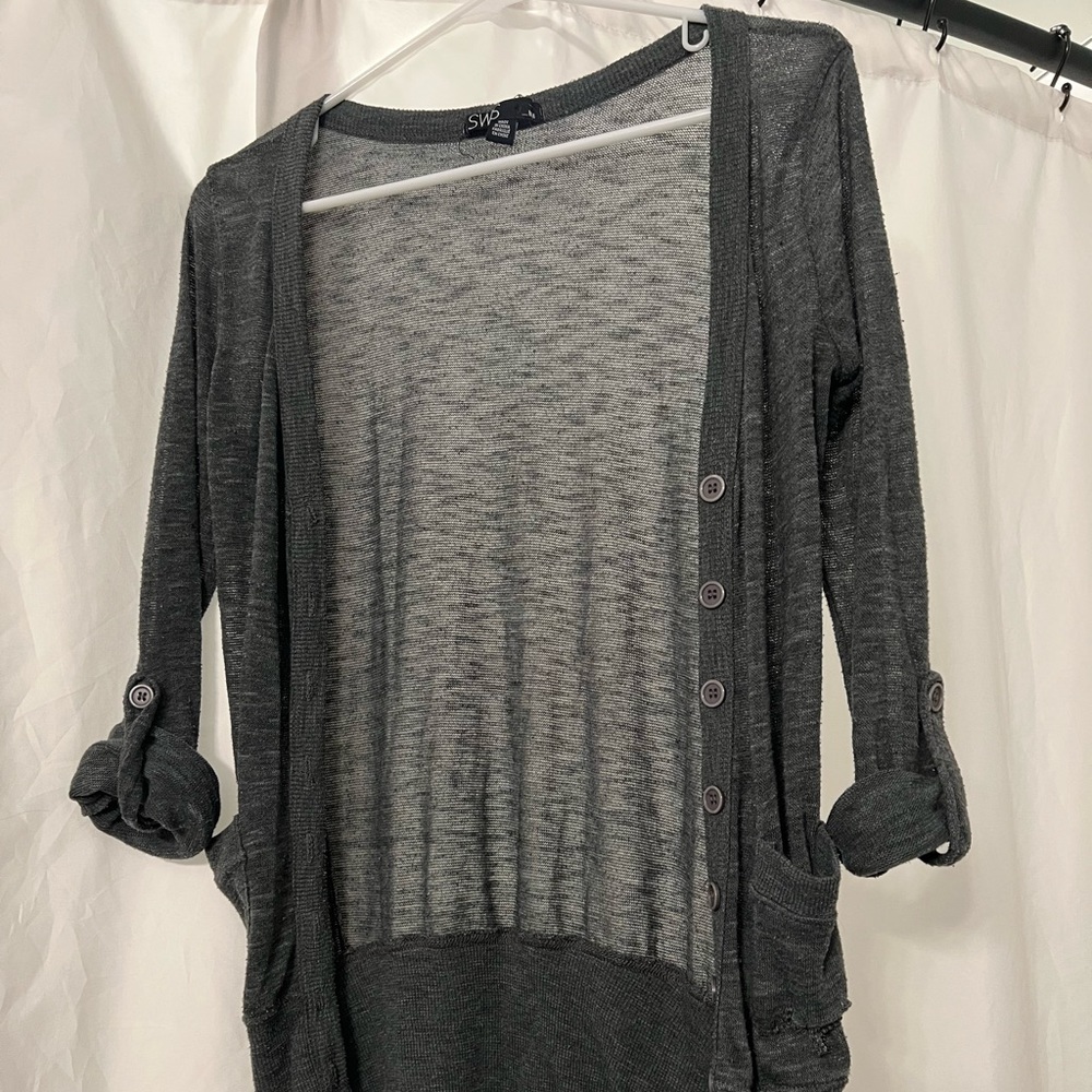 SWS grey cardigan